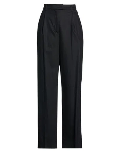 Pt Torino Woman Pants Black Size 12 Virgin Wool, Elastane