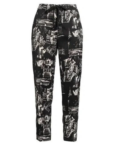 Pt Torino Woman Pants Black Size 4 Polyester