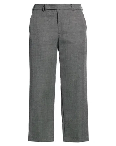 Pt Torino Woman Pants Black Size 4 Virgin Wool In Gray