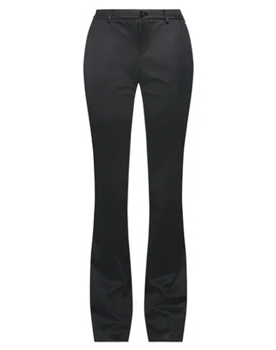 Pt Torino Woman Pants Black Size 6 Polyester, Acetate, Polyamide