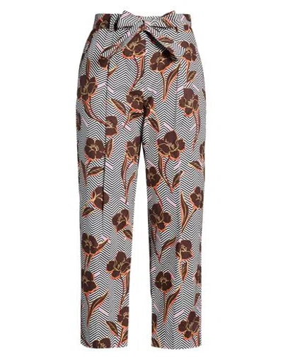 Pt Torino Woman Pants Black Size 8 Cotton In Blue