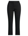 Pt Torino Woman Pants Black Size 8 Cotton, Elastane