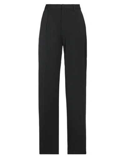 Pt Torino Woman Pants Black Size 10 Polyester, Wool, Elastane