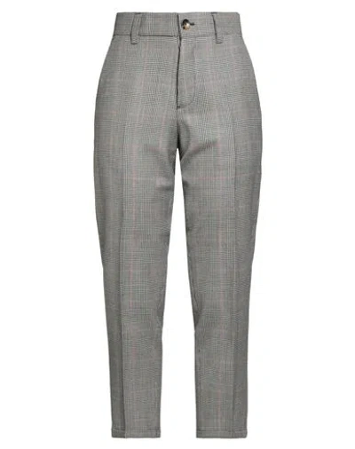 Pt Torino Woman Pants Black Size 8 Virgin Wool In Brown