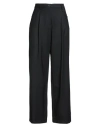 Pt Torino Woman Pants Black Size 8 Virgin Wool, Elastane