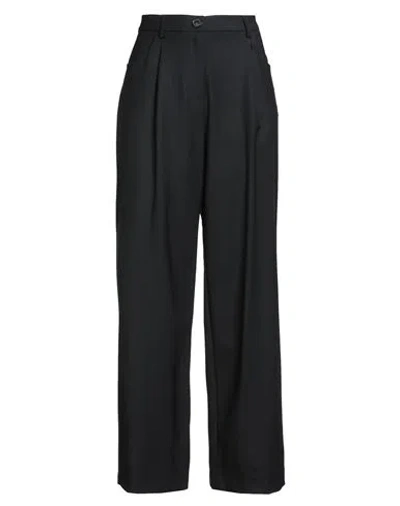 Pt Torino Woman Pants Black Size 8 Virgin Wool, Elastane