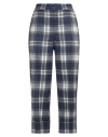 Pt Torino Woman Pants Blue Size 10 Cotton, Elastane In Blue