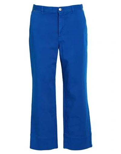 Pt Torino Woman Pants Blue Size 28 Cotton, Elastomultiester, Elastane