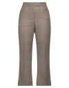 Pt Torino Woman Pants Brown Size 4 Virgin Wool In Brown