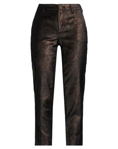 Pt Torino Woman Pants Brown Size 4 Cotton, Viscose