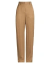 Pt Torino Woman Pants Camel Size 4 Viscose In Neutral