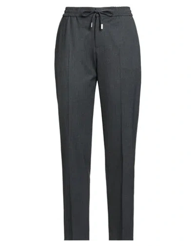 Pt Torino Woman Pants Charcoal Size 6 Polyester, Wool, Elastane