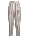 Pt Torino Woman Pants Chocolate Brown Size 14 Lyocell In Multi