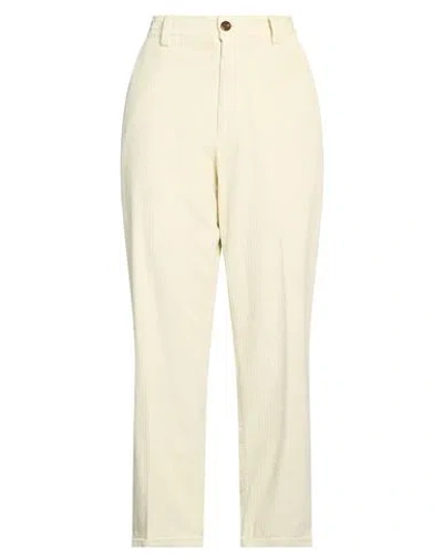 Pt Torino Woman Pants Cream Size 29 Cotton, Elastomultiester, Elastane In White