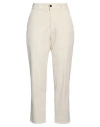 Pt Torino Woman Pants Cream Size 29 Cotton, Elastane In White