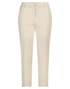 Pt Torino Woman Pants Cream Size 8 Cotton, Cashmere, Elastane In White