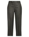 Pt Torino Woman Pants Dark Green Size 2 Virgin Wool In Gray