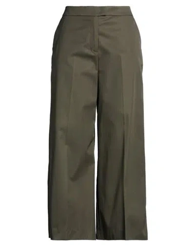 Pt Torino Woman Pants Dark Green Size 6 Cotton