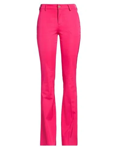 Pt Torino Woman Pants Fuchsia Size 6 Viscose, Elastane In Pink