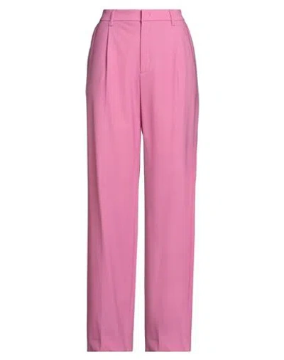 Pt Torino Woman Pants Fuchsia Size 8 Virgin Wool, Elastane