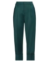 Pt Torino Woman Pants Green Size 6 Viscose, Virgin Wool, Elastane