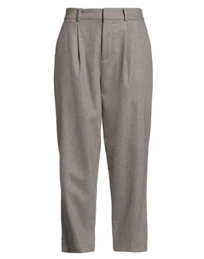Pt Torino Woman Pants Grey Size 10 Virgin Wool, Cashmere, Elastane In Gray