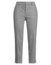Pt Torino Woman Pants Grey Size 10 Virgin Wool, Elastane In Grey