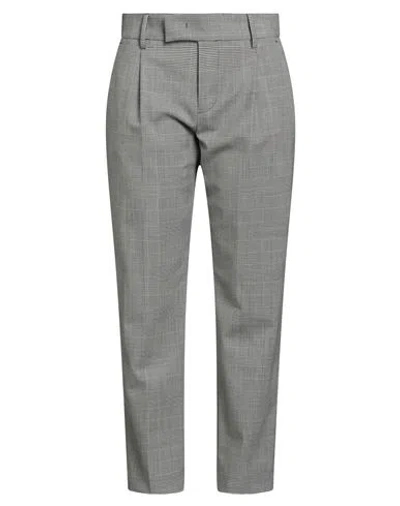 Pt Torino Woman Pants Grey Size 10 Virgin Wool, Elastane In Gold