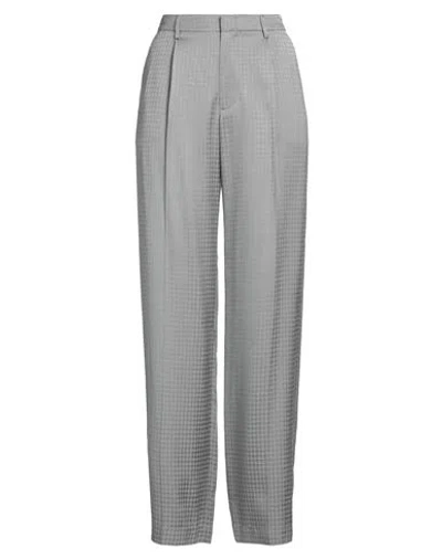 Pt Torino Woman Pants Grey Size 10 Viscose