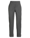 Pt Torino Woman Pants Grey Size 2 Polyester, Wool, Elastane In Gray