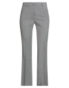 Pt Torino Woman Pants Grey Size 2 Virgin Wool, Elastane