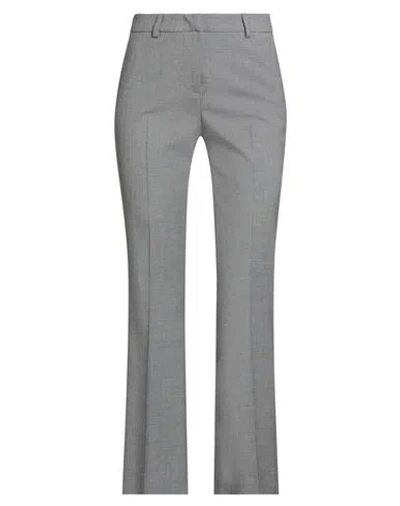Pt Torino Woman Pants Grey Size 2 Virgin Wool, Elastane
