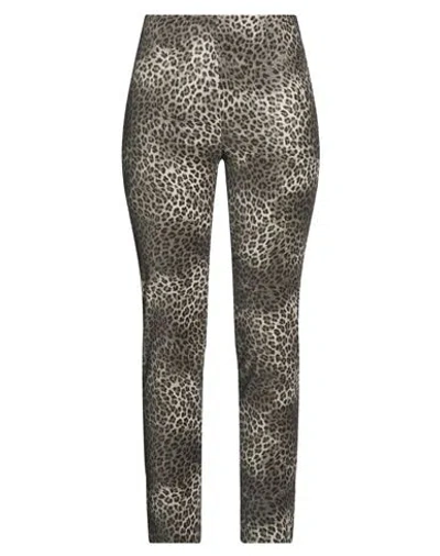 Pt Torino Woman Pants Grey Size 4 Cotton, Elastane