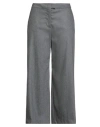 Pt Torino Woman Pants Grey Size 6 Virgin Wool, Elastane