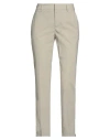 Pt Torino Woman Pants Khaki Size 10 Cotton, Polyamide, Elastane In Beige