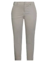 Pt Torino Woman Pants Khaki Size 10 Modal, Cotton, Elastane In Neutral