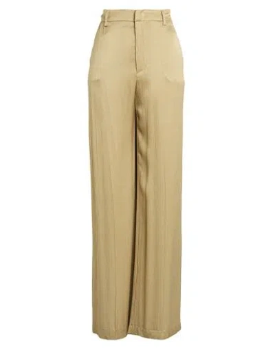 Pt Torino Woman Pants Khaki Size 6 Viscose In Beige