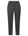 Pt Torino Woman Pants Grey Size 10 Virgin Wool, Viscose, Polyester, Elastane In Grey