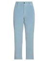 Pt Torino Woman Pants Light Blue Size 30 Cotton, Elastane