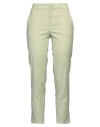 Pt Torino Woman Pants Light Green Size 10 Virgin Wool, Viscose, Elastane In Green