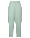 Pt Torino Woman Pants Light Green Size 4 Virgin Wool, Elastane In Green