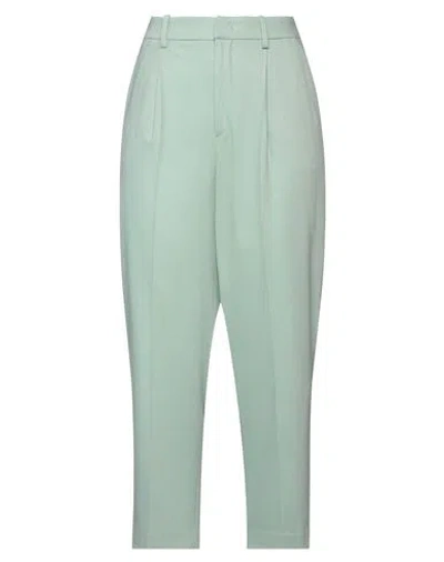 Pt Torino Woman Pants Light Green Size 4 Virgin Wool, Elastane