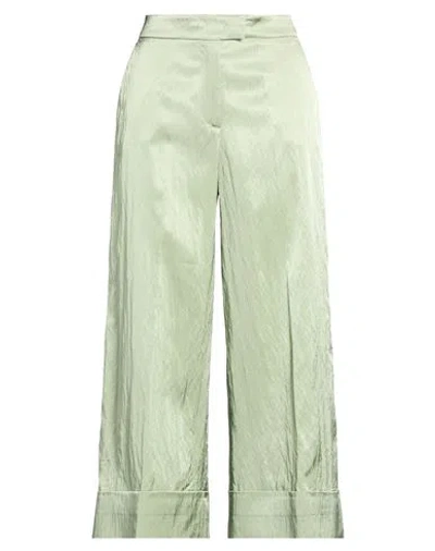 Pt Torino Woman Pants Light Green Size 4 Viscose, Polyamide In Multi
