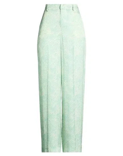Pt Torino Woman Pants Light Green Size 8 Viscose