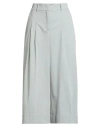 Pt Torino Woman Pants Light Grey Size 4 Cotton, Silk, Elastane In Multi