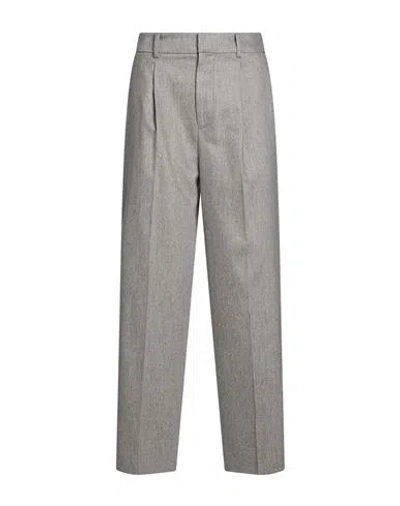 Pt Torino Woman Pants Light Grey Size 8 Wool, Cashmere, Elastane In Gray