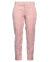 Pt Torino Woman Pants Light Pink Size 4 Cotton, Elastane