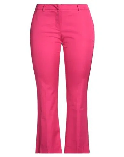 Pt Torino Woman Pants Magenta Size 10 Viscose, Elastane