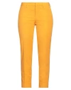 Pt Torino Woman Pants Mandarin Size 10 Cotton, Ecocoolmax In Mandarin