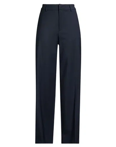 Pt Torino Woman Pants Midnight Blue Size 14 Virgin Wool, Elastane